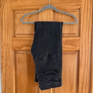 Agolde Women's Black Straight Leg Jeans